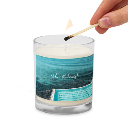 Bondi Icebergs Glass Jar Soy Wax Candle