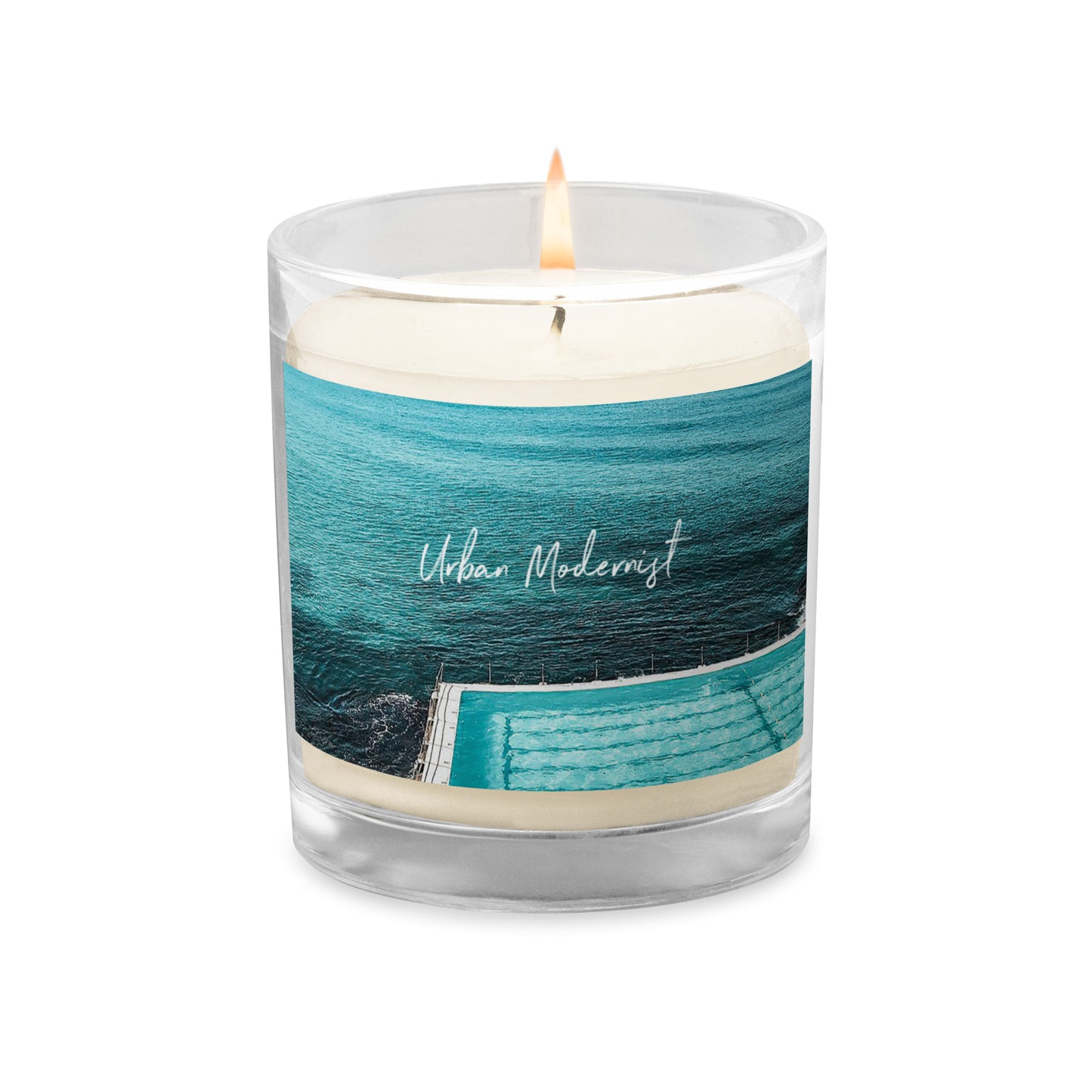 Bondi Icebergs Glass Jar Soy Wax Candle