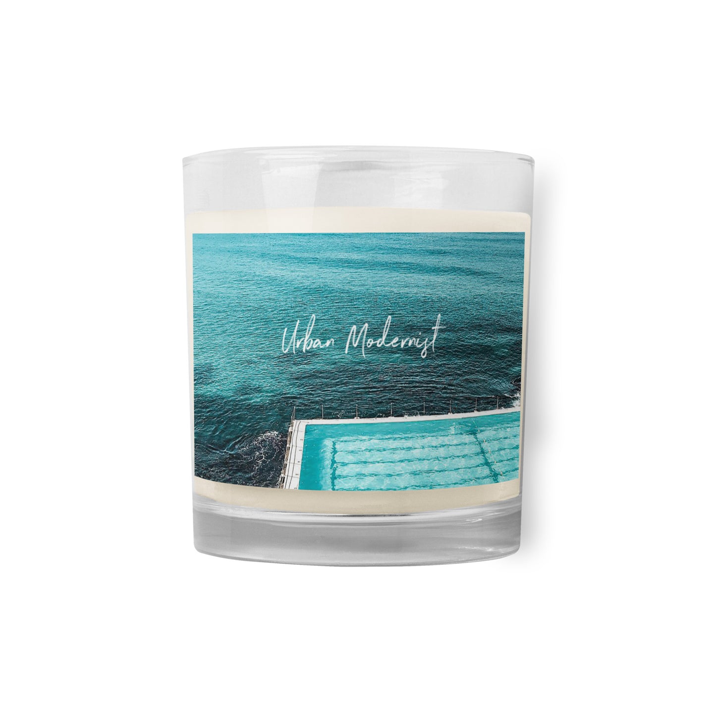 Bondi Icebergs Glass Jar Soy Wax Candle